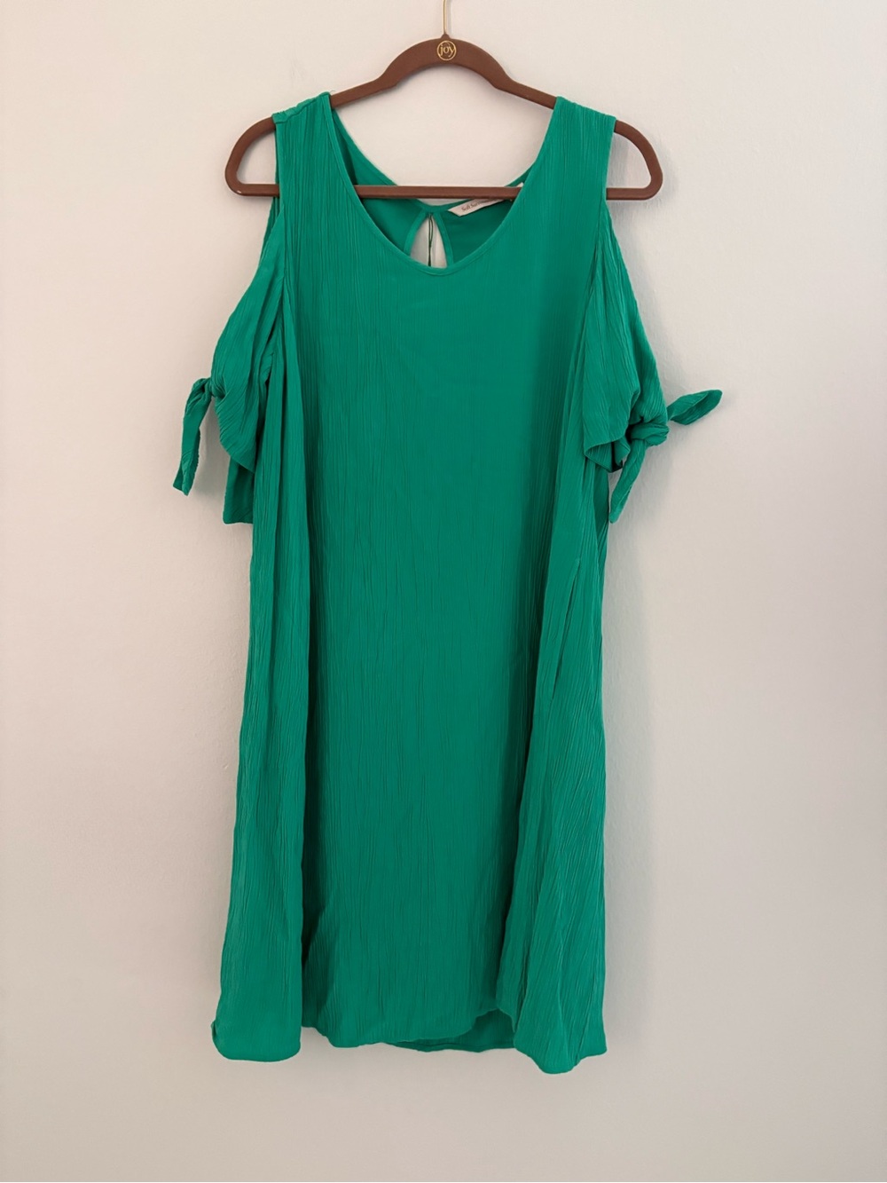 Soft Surroundings Teal Green Sleeveless dress